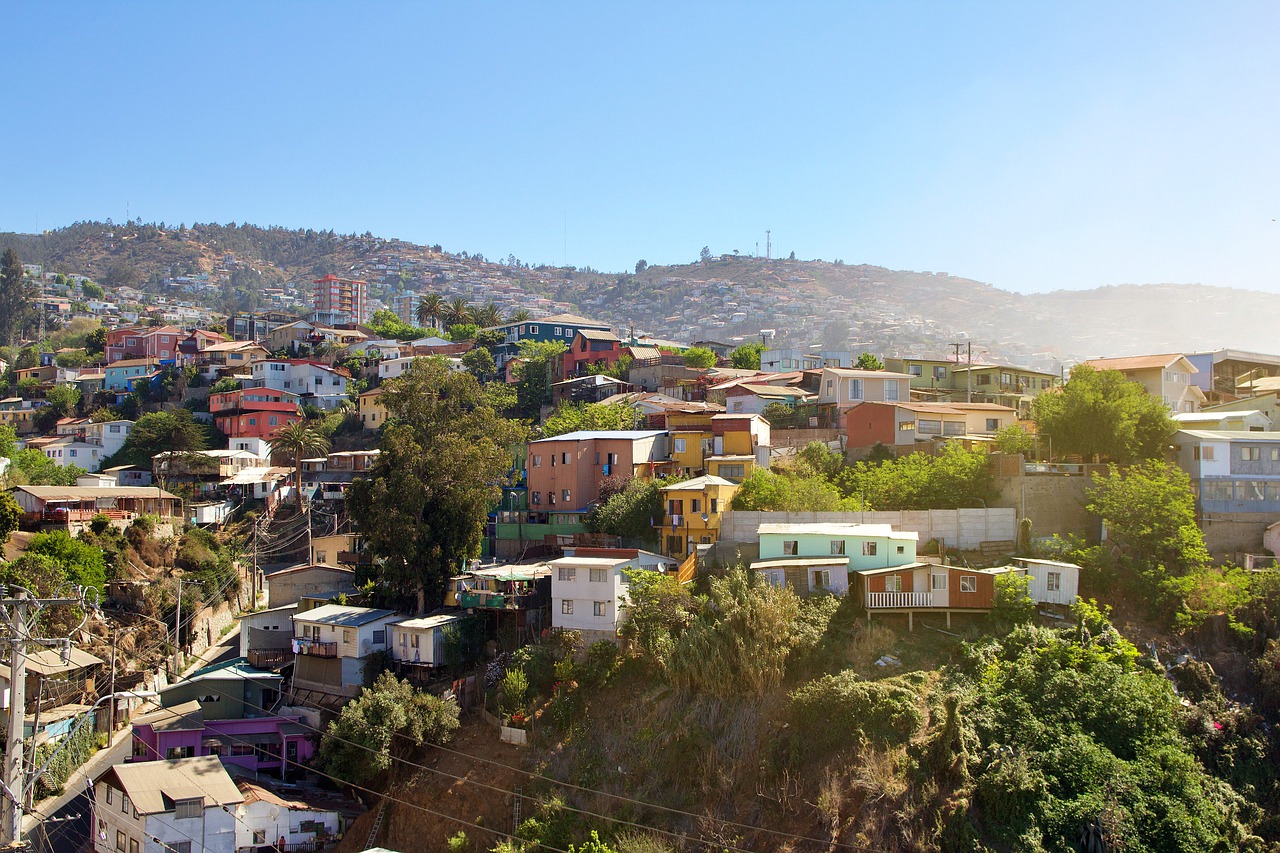 chile, valparaiso, sky