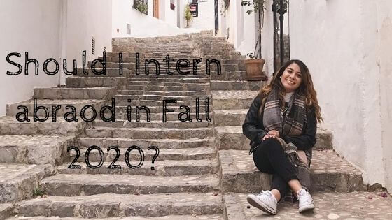 should i intern abraod in fall 2020